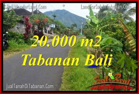 JUAL TANAH di TABANAN BALI 200 Are View gunung dan sawah